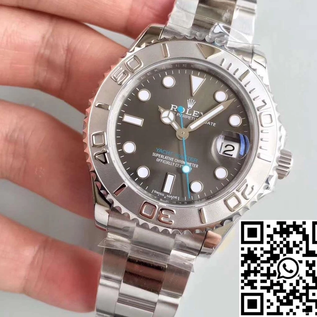 AR Factory Yacht HighPerformance 1255 Master 268622 Rolex 37mm Anthracite Dial 0723